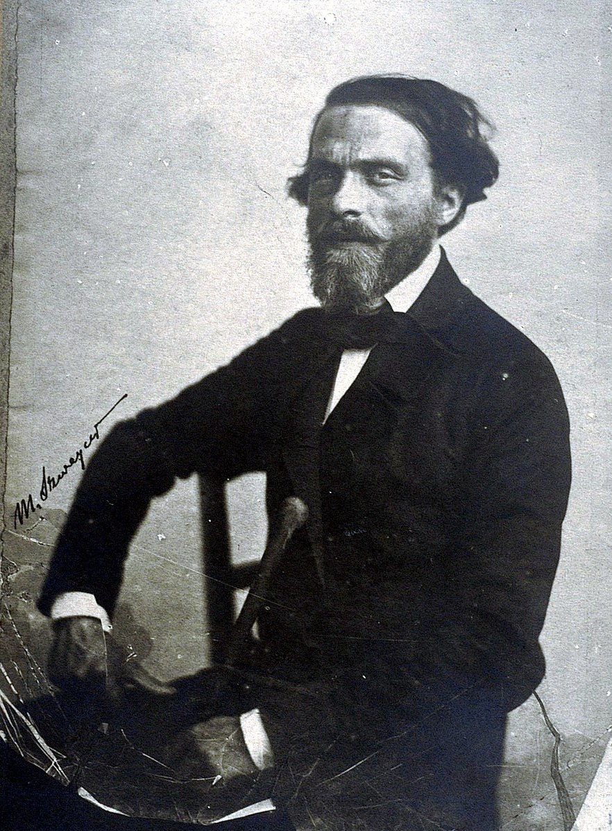 Cyprian Kamil Norwid, 4 stycznia 1871 (Autor: Michał Szweycer, Źródło: Polona.pl)