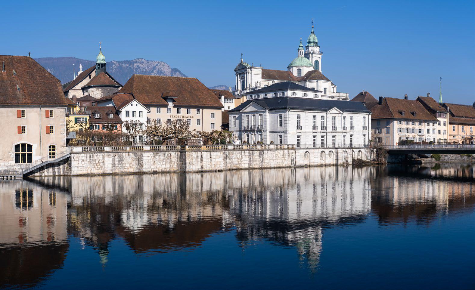 Solothurn. Wśród tych budynków znajduje się muzeum Tadeusza Kościuszki. (fot. tygodnik-polski.com.au)
