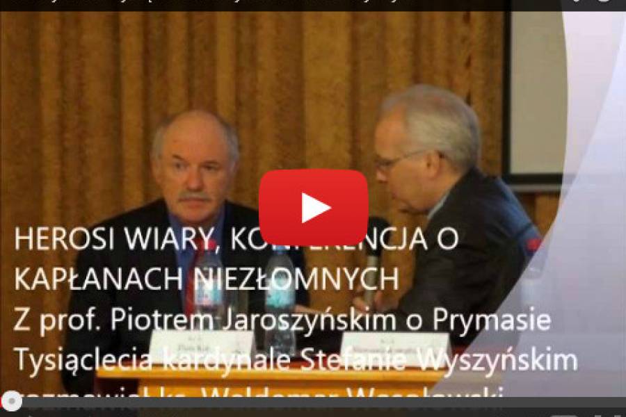 Z prof. Piotrem Jaroszyńskim o Prymasie Tysiąclecia rozmawia ks. Waldemar Wesołowski