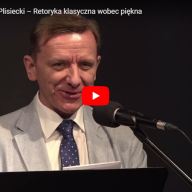 Artur Mamcarz Plisiecki – Retoryka klasyczna wobec piękna