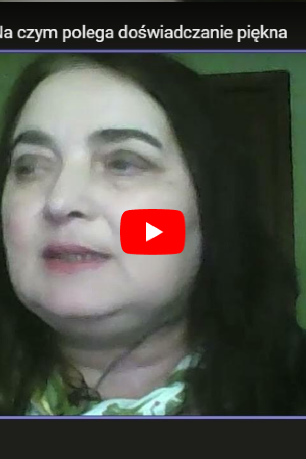 Maria Joanna Gondek – Na czym polega doświadczanie piękna