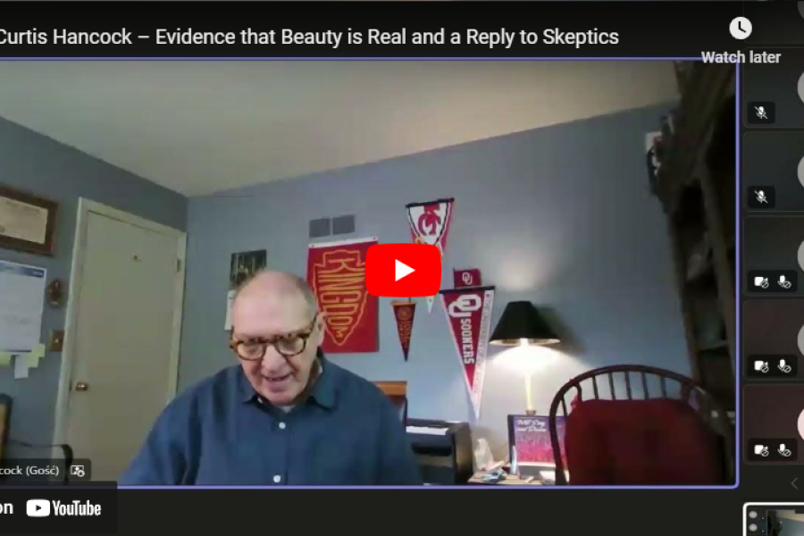 Curtis Hancock – Evidence that Beauty is Real and a Reply to Skeptics