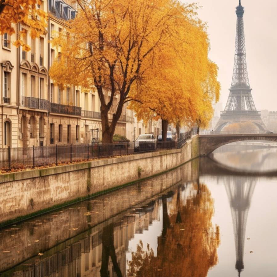 Jesienny Paryż