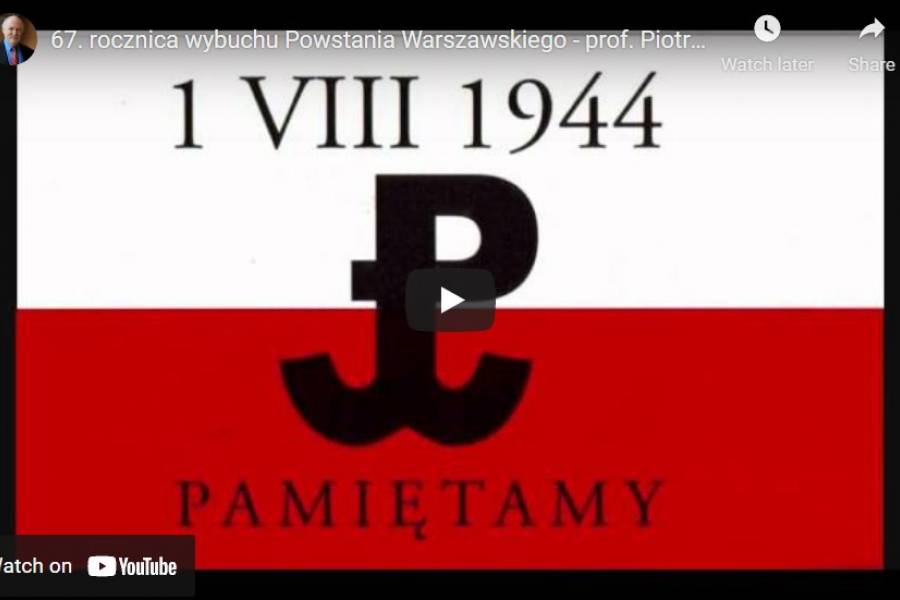 67. rocznica wybuchu Powstania Warszawskiego