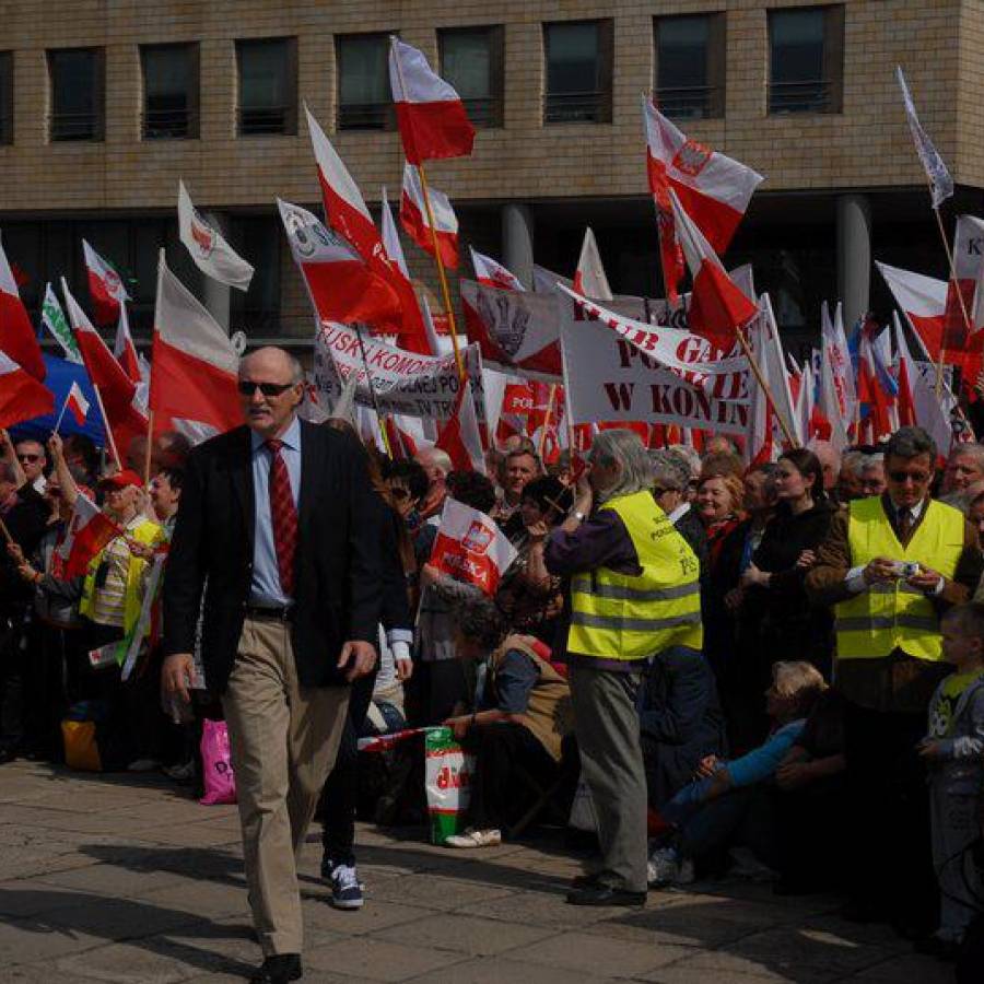 Wielki marsz w obronie TV Trwam i wolności słowa w Warszawie (20.04.2012 r.)